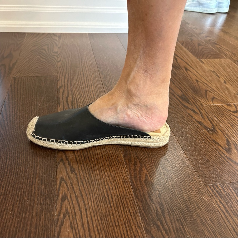 Dolce Vita leather Espadrille Mules
